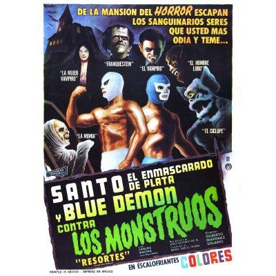Santo And Blue Demon vs. The Monsters (1970)