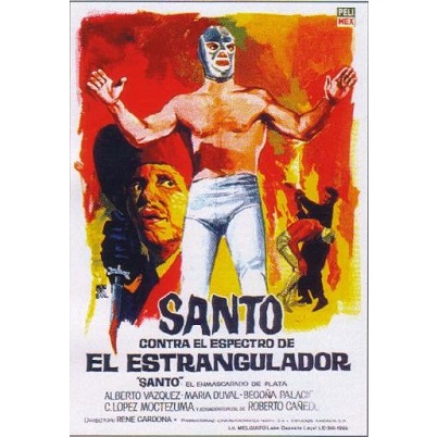 Santo vs The Ghost Of The Strangler (1966)