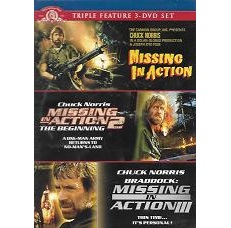 Missing In Action 1, 2 and 3 (1984, 1985, 1988)
